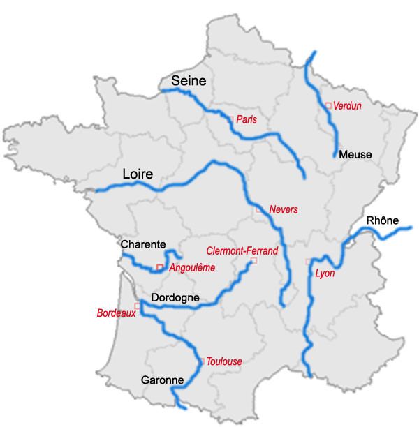 La France et ses fleuves